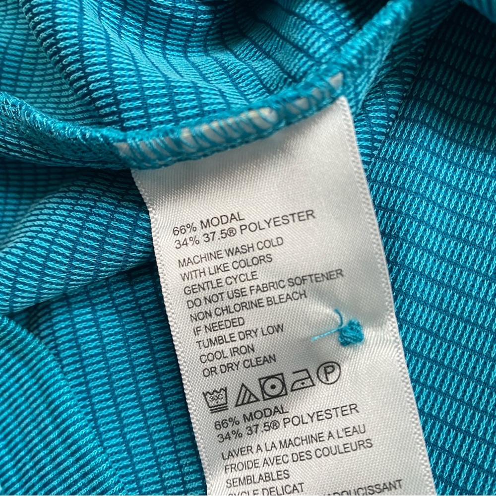 Tommy Bahama Islandzone Men's Teal Polo Shirt Size XL Coastal Nautical Casual - Picture 7 of 10